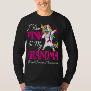 Ich trage Rosa für den Liebe-Krieg meiner GRANDMA- T-Shirt