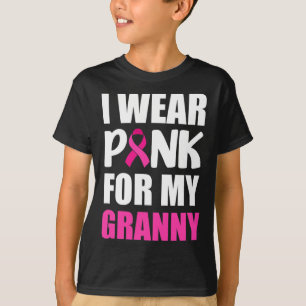 Ich trage Rosa für Granny Pink Ribbon Brustkrebs A T-Shirt