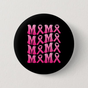 Ich trage Rosa für mein Mama-Brustkrebs-Unterstütz Button
