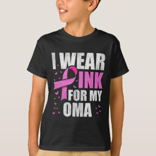 Ich trage Rosa für mein Oma Apparel Brustkrebs-Awa T-Shirt