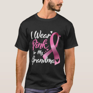 Ich trage Rosa für mein Oma-Brustkrebs-Bewusstsein T-Shirt