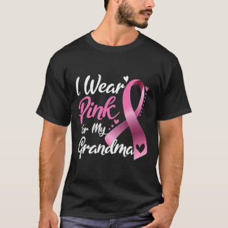 Ich trage Rosa für mein Oma-Brustkrebs-Bewusstsein T-Shirt