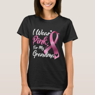 Ich trage Rosa für mein Oma-Brustkrebs-Bewusstsein T-Shirt