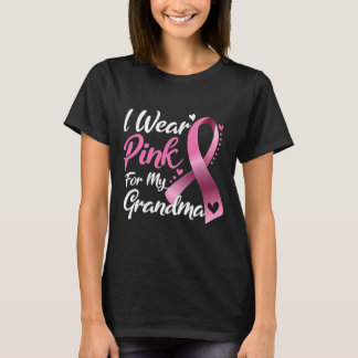 Ich trage Rosa für mein Oma-Brustkrebs-Bewusstsein T-Shirt