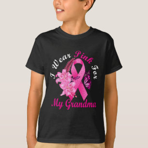 Ich trage Rosa für mein Oma-Brustkrebs-Bewusstsein T-Shirt