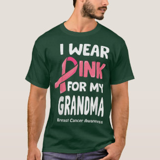 Ich trage Rosa für mein Oma, Brustkrebs-Oma T-Shirt