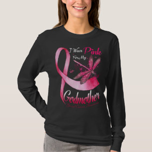 Ich trage Rosa für meine Damenblüte, rosa Schleife T-Shirt