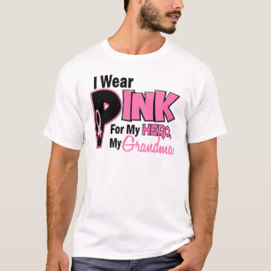 Ich trage Rosa für meine Großmutter 19 T-Shirt