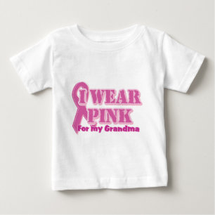 Ich trage Rosa für meine Großmutter Baby T-shirt