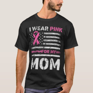 Ich trage Rosa für meine Mama Amerika - die Flagge T-Shirt