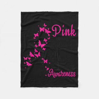 Ich trage Rosa für meine Mama Brustkrebs-Bewusstse Fleecedecke