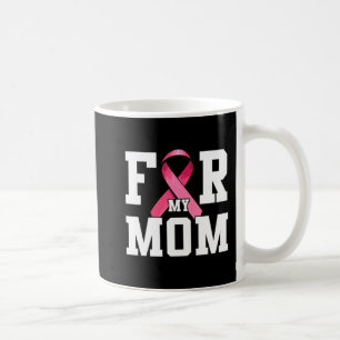 Ich trage Rosa für meine Mama rosa Ribbon Brustkre Kaffeetasse