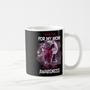 Ich trage rosa für meine Mama, um Brustkrebs zu un Kaffeetasse