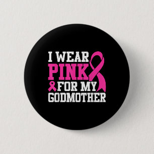 Ich trage Rosa für meine Mutter Brustkrebs Awarene Button