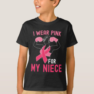 Ich trage Rosa für meine Nichte - Unterstützung vo T-Shirt