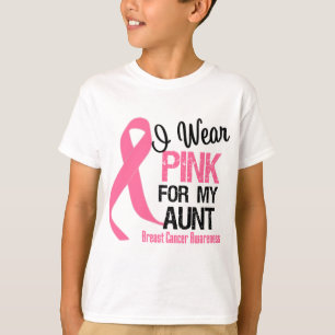 Ich trage Rosa für meine Tante T-Shirt