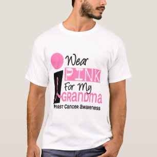 Ich trage Rosa für meinen Brustkrebs der T-Shirt