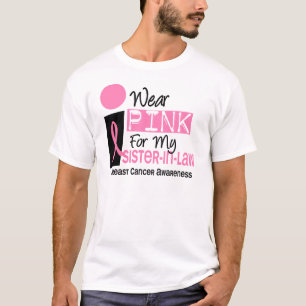 Ich trage Rosa für meinen Brustkrebs der T-Shirt