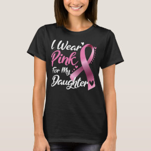 Ich trage Rosa für meinen Dauerkrebs T-Shirt