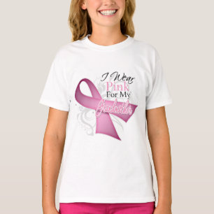 Ich trage Rosa für meinen Großmutter-Brustkrebs T-Shirt