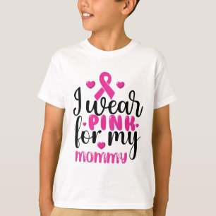 Ich trage Rosa für meinen Mama-Brustkrebs T-Shirt