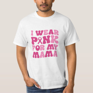 Ich trage Rosa für meinen T - Shirt des Mammakarzi