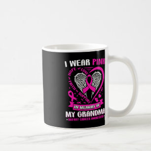 Ich trage Rosa im Gedenken an meinen Oma-Brustkreb Kaffeetasse