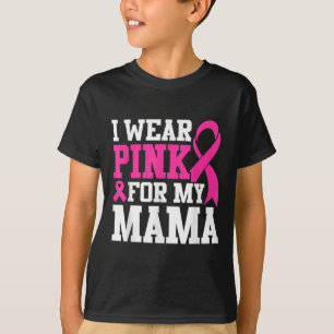 Ich trage Rosa wegen meiner Brustkrebserkrankung b T-Shirt