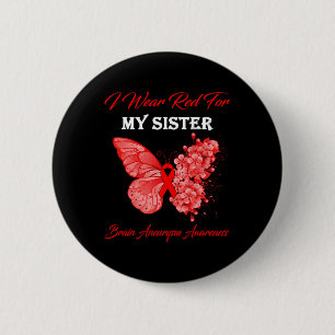 Ich trage Rot für meine Schwester Hirnaneurysma Aw Button