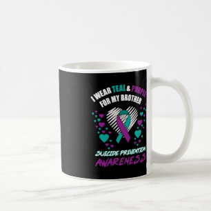 Ich trage TealandPurple für meinen Bruder, den Sui Kaffeetasse