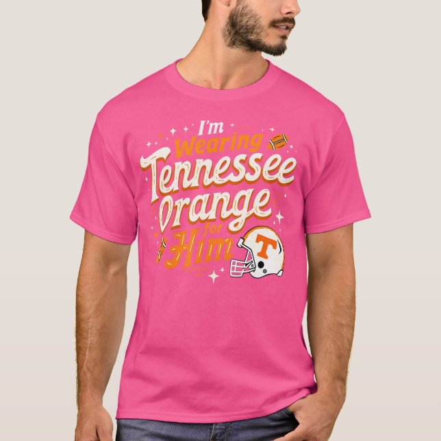 Ich trage Tennessee Orange Tennessee Orange T-Shirt (Vorderseite)