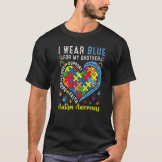 Ich trage tolle blaue Autismusaufklärung für meine T-Shirt