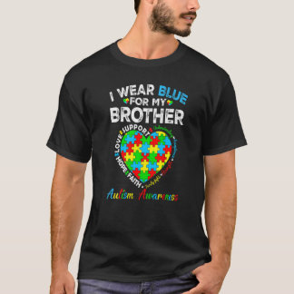 Ich trage tolle blaue Autismusaufklärung für meine T-Shirt