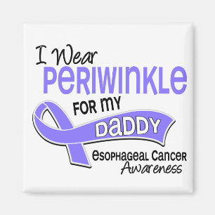 Ich trage Vati-Esophageal Krebs des Singrün-42 Magnet