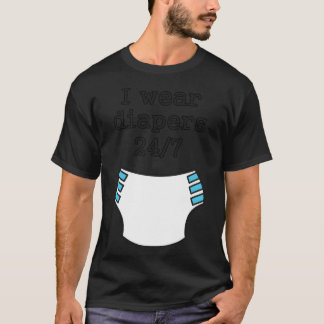 Ich trage Windeln 247 Essenzieller T - Shirt