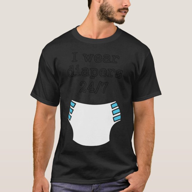 Ich trage Windeln 247 Essenzieller T - Shirt (Vorderseite)