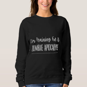 Ich trainiere für den Sarkastischen Witz Sweatshirt