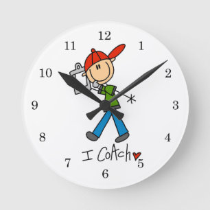 Ich trainiere runde wanduhr