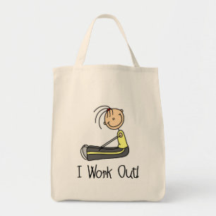 Ich trainiere T-Shirts und Geschenke Tragetasche