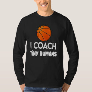 Ich trainiere Tiny Humans Basketball Hooper Kinder T-Shirt