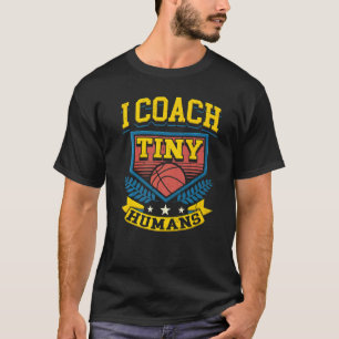 Ich trainiere Tiny Humans Basketball Team Sports T T-Shirt
