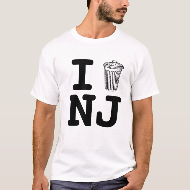 Ich Trash NJ T-Shirt (Vorderseite)
