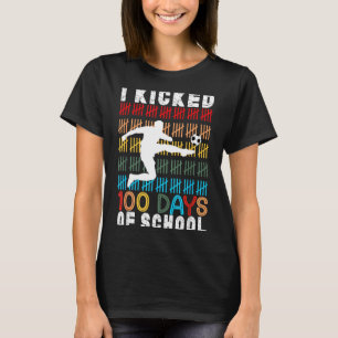 Ich trat 100 Tag der Schule Fußball 100. Tag unter T-Shirt