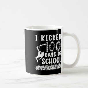 Ich trat 100 Tage Schule Fußball 100. Tag Bylls Kaffeetasse