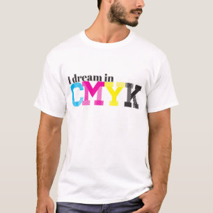 Ich träume in CMYK T-Shirt