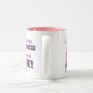 Ich träume mich war fantastische Kaffee-Tasse Zweifarbige Tasse