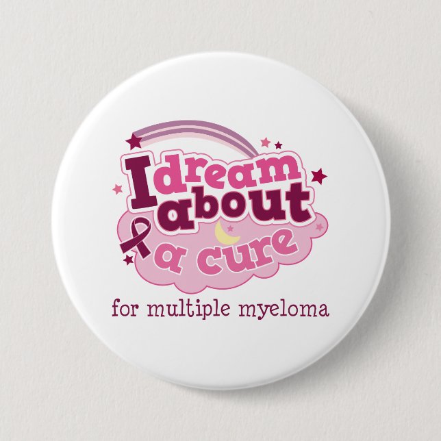 Ich träume über eine Heilung für multiples Myeloma Button (Vorderseite)