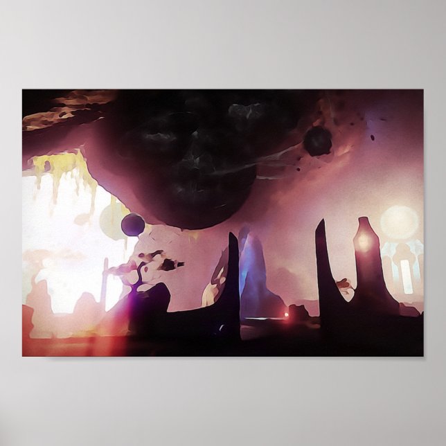 Ich träume von einem Stadtplakat Poster (Vorne)