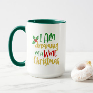 Ich träume von einem Weihnachtsgeschenk Tasse