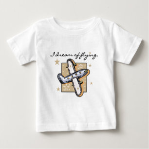 Ich träume von fliegenden Hemden und Geschenken Baby T-shirt